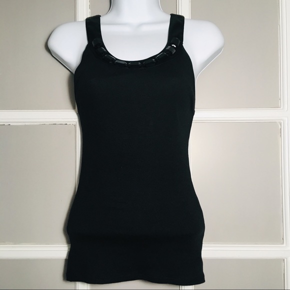 A/X ARMANI EXCHANGE BLACK TANK TOP - Picture 4 of 8